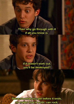 Rusty and Cappie- I loved Greek! I wish it was still on