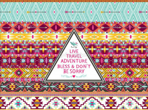 Hipster seamless aztec pattern with geometric elements - Ilustración ...