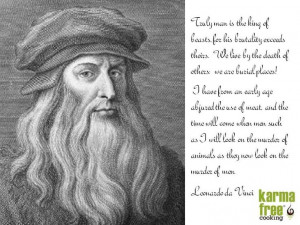 Leonardo Da Vinci - KarmaFree Cooking