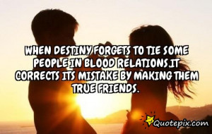 When destiny forgets to tie some people in blood relations,it corrects ...