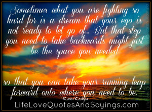 Fight for Your Dreams Quotes http://www.lifelovequotesandsayings.com ...