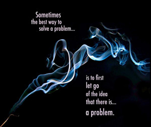 Motivational Wallpaper on Problem & Solution: Sometimes the best way ...