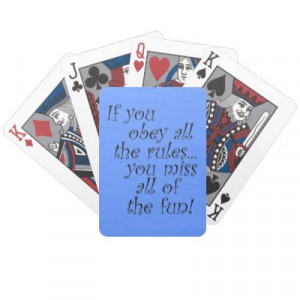 quotes playingcards humour joke deck of cards design of witty sayings ...