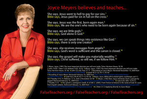 Joyce Meyers Shocking Doctrines ~24 minute audio~ - Click this link to ...