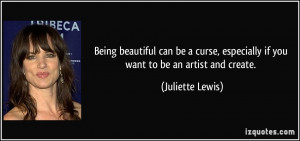 Being beautiful can be a curse, especially if you want to be an artist ...