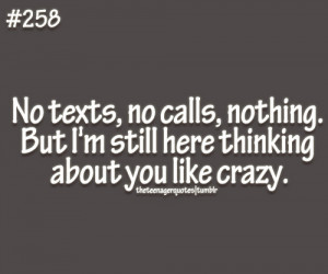 Still Thinking About You Like Crazy