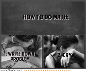 memes how to do math