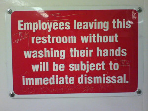 Hand Washing Public Restrooms