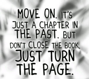 Move On, It’s Just A Chapter