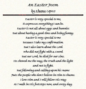 easter poem