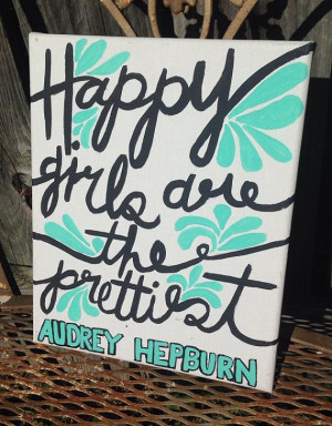 ... Quotes, Daughters Room, Audrey Hepburn, Diy Painting Canvas Quotes