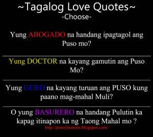 Quotes About Love Tagalog