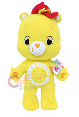 details about care bears funshine bear plush doll cuddle pillow