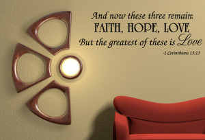 FAITH-HOPE-LOVE-Wall-Quote-Decal-Corinthians-Religion-Lettering-Home ...