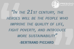 ... poverty and introduce more # sustainability bertrand piccard # quotes