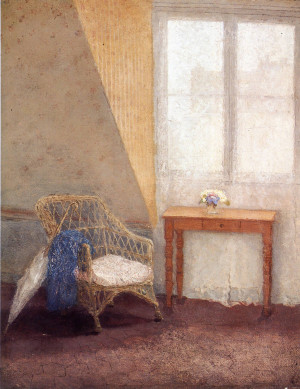Gwen John, A Corner of the Artist’s Room in Paris, c. 1907-1909, oil ...