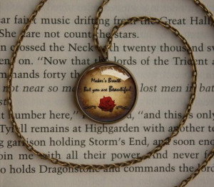Handmade Dragon Age Origins Alistair's Rose Quote by PendantCrafts, $ ...
