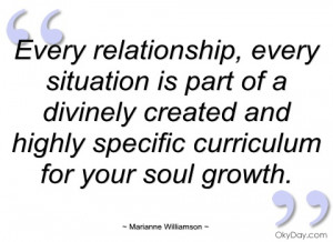 every relationship marianne williamson
