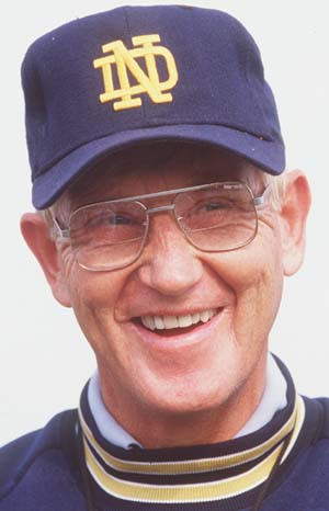 Lou Holtz, the famous Notre Dame Football coach, did a wonderful job ...