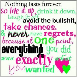Nothing lasts Forever..... So live it up .... #beachbody