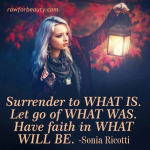 Raw for Beauty Surrender quote