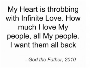 Quote from the Devotion to the Divine Heart of God the Father (using ...