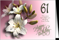 61st Birthday Cards