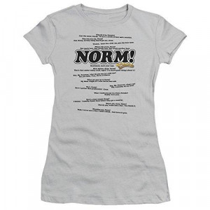 Cheers Gray Small CBS181-JS-1 Norm Quotes Normisms 80S Cbs Tv Show ...