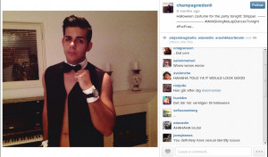 ... manager deny that he is responsible for homophobic taunts on Instagram