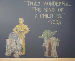 Star Wars Chalkboard Art Yoda Quote Star Wars Quotes Yoda