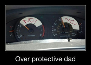 ... heard of those over protective parents… here’s a perfect example