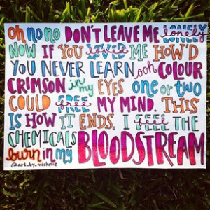 Instagram photo by art_by_michelle - Bloodstream-by Ed Sheeran ...