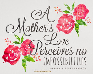 Watercolor & Calligraphy Quote {Mother's Day Free Printable}