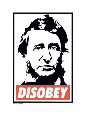 Henry David Thoreau / Civil Disobedience t shirt