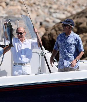 Vladimir Putin George Bush Maine