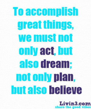 Leadership quotes, sayings, believe, dream