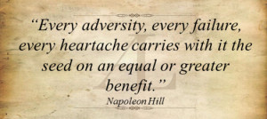 category adversity quotes tags napoleon hill adversity has ever been ...