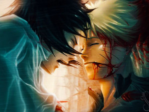 sasuke & naruto love story sasunaru
