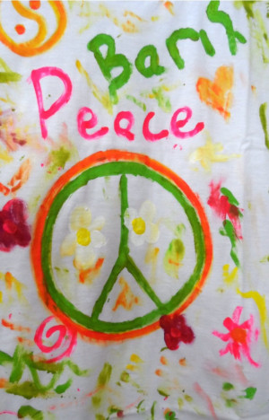 Hippie Quotes About Peace Hippie Style Peace Sign