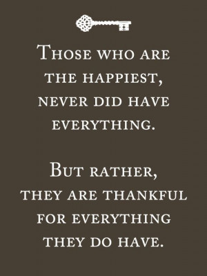 always be thankful