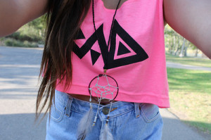 ... girl, girly, long hair, love, lovely, necklace, pendant, pink, quote