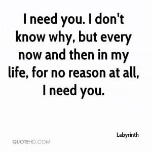 Need You In My Life Quotes I need you in .