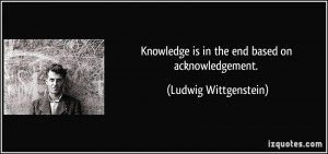 Quotes About Acknowledgement