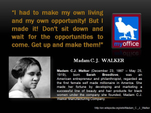 Madam C J Walker Quotes