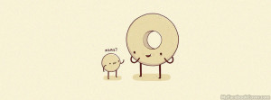 Funny Donut Facebook Profile Cover