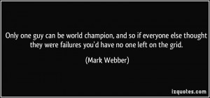 More Mark Webber Quotes