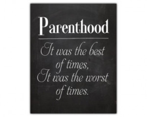 ... decor quotes - new parent gift - chalkboard printable - funny print