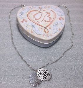 Brighton-Silverplate-BUTTERFLY-QUOTE-Enjoy-Little-Things-Necklace-New ...