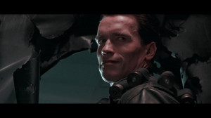 ... Arnold Schwarzenegger as The Terminator in Terminator 2 - Judgment Day