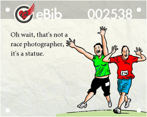 Runner Jokes #9: Runners at Races and Photographers.